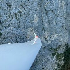 Flugwegposition um 13:51:02: Aufgenommen in der Nähe von Innsbruck, Österreich in 1266 Meter